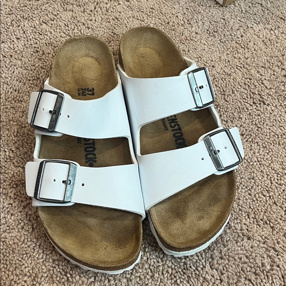 Birkenstock Women's White Sandals